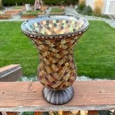 PartyLite | Accents | Partylite Hurricane Mosaic Stained ...