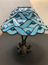 Vintage Partylite Spring Water Candle Lamp Tiffany Style ...