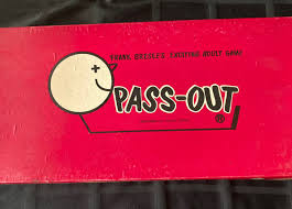 Pass Out Board Game Frank Bresee's Adult Drinking Game ...