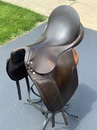 Schleese 18" Brown Leather Dressage Saddle | eBay