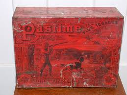 Vintage Pastime Plug Tobacco Finzer & Bros Tin | eBay
