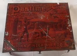 John Finzer & Bros. Pastime Plug Tobacco Tin