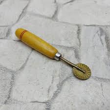 Vintage Brass Pastry Wheel Cutter: Antique Kitchen Tool - Etsy