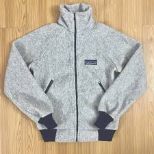 Patagonia | Jackets & Coats | Vintage Patagonia Big Tag Fleece Jacket Size Xs Logo Made In Usa 7s 80s | Poshmark