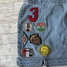 Endless Rose Womens Size Small Blue Mini Skirt Denim With ...