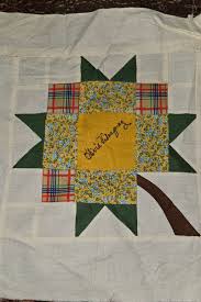 LOT Of 4 Vintage 1980s Signature QUILT BLOCKS Signed & Hand ...