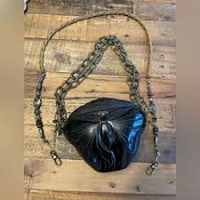 Albert Nipon | Bags | Albert Nipon Black Patent Vintage Bag | Poshmark