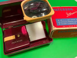 Patterson illuminated pocket viewer-2x2 and bantam slides ...
