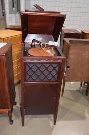 Pathe' #7 Floor Model Disc Phonograph