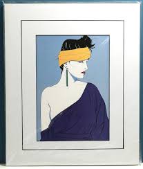 PATRICK NAGEL ''Untitled '' Vintage Art Book Print | eBay