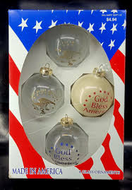 4 Vintage Rauch Patriotic American God Bless America ...
