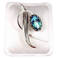 Paua Jewelry - Pd Plated Brooch (PO600) | eBay