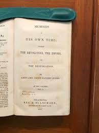 Count Mathieu Dumas. Memoirs of His Own Time; Including the Revolution...[1839] | eBay