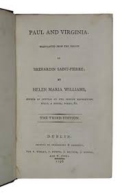 Paul and virginia. Translated from the french by bernardin saint-pierre by SAINT PIERRE, Jacques-Henri Bernardin De: (1796) Third edition. | Antiquates Ltd - ABA, ILAB