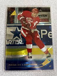 1995-96 Pinnacle Artist's Proof Nicklas Lidstrom Card Red ...