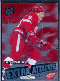 Sergei Fedorov 1995 Fleer Ultra #4 Extra Attacker Price ...