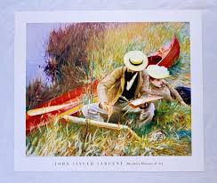 An Out-of-Doors Study” by John Singer Sargent – Fine Art Print | Art & Custom Frames