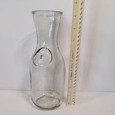 Vintage Paul Mason "Since 1852" Glass Milk Bottle Carafe or Vase Farmhouse Style | eBay