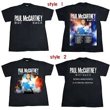 SALE~Paul McCartney Got Back Tour 2025 North America T shirt ...