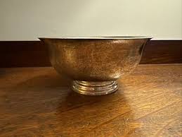 Reproduction Paul Revere -Reed & Barton Bowl Sterling Silver Engraved 118 Gm | eBay
