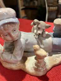 Vintage 1991 Paul Sebastian Fine Porcelain Figurine Boy ...