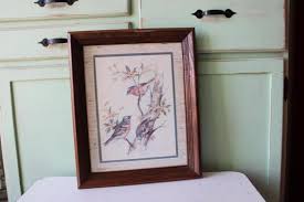 Vintage Cardinal Bird Art: Mid-century Cottagecore Wall Hanging - Etsy Canada