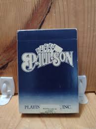 PAULSON PLAYING CARDS. UNOPENED NOS LAS VEGAS ...