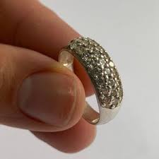 Vintage Silver 925 Ring With Stones - Etsy India