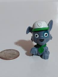 Spin Master Paw Patrol Mini Figure Team Rocky 2" Figure Loose | eBay