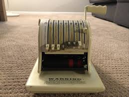 Paymaster Check Writer Locked Protection Series X-550 | eBay