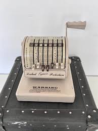 Vintage 1960s APYMASTER Check Writer X-550: Retro Office Decor - Etsy