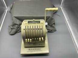 Vintage Paymaster Check Printer Machine Series 8000 Ribbon ...