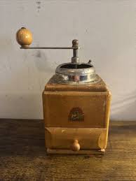 Vtg Armin Trosser Coffee Grinder Mill Box German Hand-Crank ...