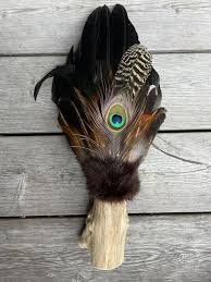 Smudging Feather Fan for Smudging Ritual - Shaman Tool - Spiritual Totem | eBay
