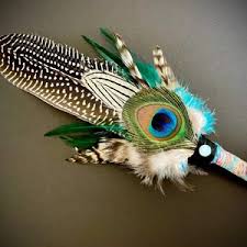 Shamanic Feather Fans - Etsy