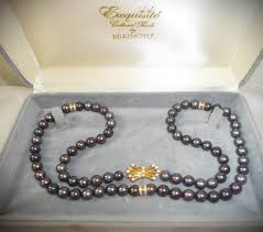 LUXURIOUS RARE $45000 MIKIMOTO 18K DIAMOND BLACK TAHITIAN ...