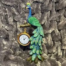 Stoning Green and Gold Peacock Table