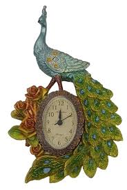 Buy Peacock Wall Clock | Wall Clock |Clock Gifts | Clocks Fancy Online at Low Prices in India - Amazon.in
