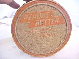 2 1/2 POUND PAL PAPER LABEL PEANUT BUTTER JAR GLASS JAR ...