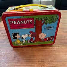 Peanuts | Kitchen | Peanuts Lunch Box Schulz 973 Charlie Brown Snoopy Psychiatric Help Vintage | Poshmark