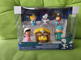 PEANUTS NATIVITY 2023 NIB DELUXE CHRISTMAS SNOOPY CHARLIE ...