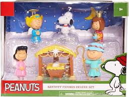 Peanuts - Brandclub - Peanuts Christmas Nativity Figure Set ...