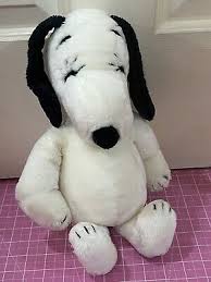 1968 Snoopy Plush Stuffed Animal United Feature Syndicate ...