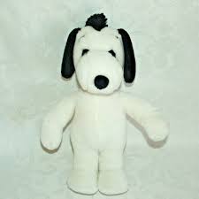 Snoopy Mohawk Dog Peanuts Plush Stuffed Animal Punk Vtg 1968 ...