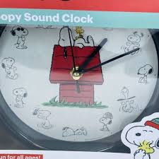 Peanuts SNOOPY Sound Wall Clock Plays Linus and 15 similar items