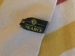 Vintage Pearce Woolrich Wool Blanket Hudson's Bay Style 67 ...