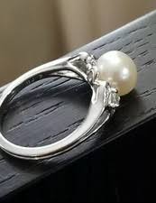 Avon Gemstone White/Colorless Ring Sterling Silver Fine Rings for sale | eBay