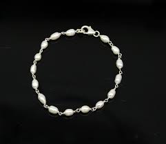 925 Sterling Silver Handmade Customized Beaded Bracelet ...