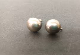 Vintage Sterling Silver Ball/stud Screwback Earrings 1/2" - Etsy