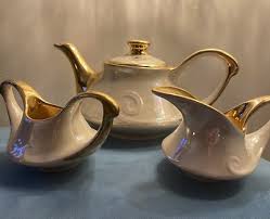 Vintage mid Century Tea Set | eBay